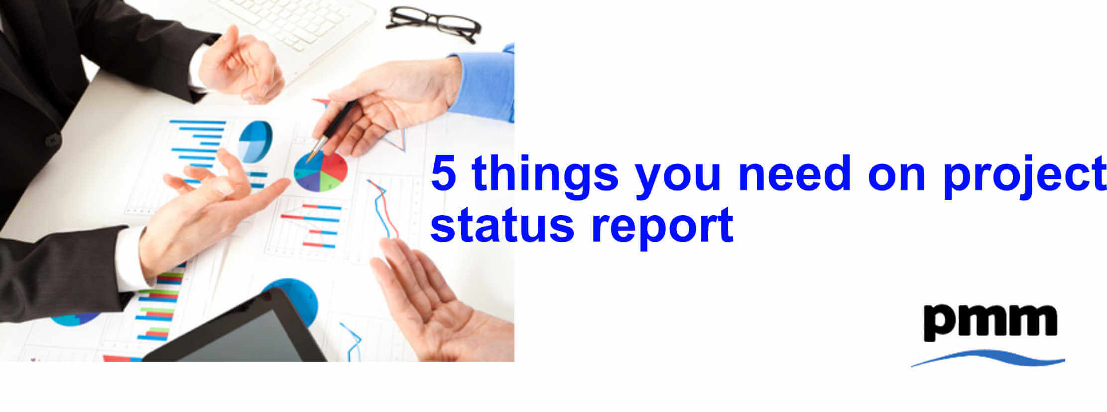 5 things you need on a project status report