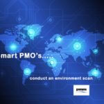 PMO conducting an environment scan for tools and processes