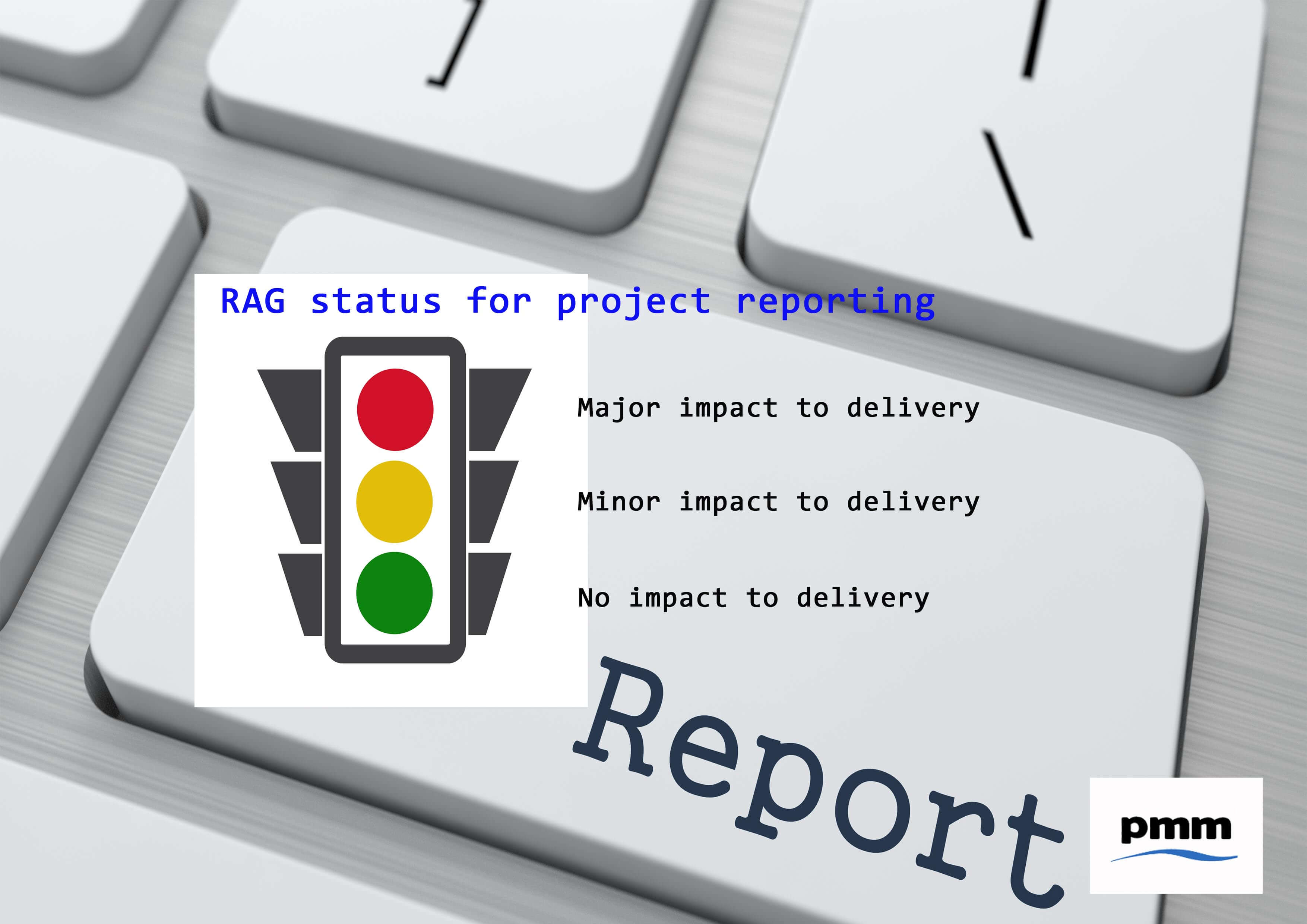 PMO RAG status for reporting