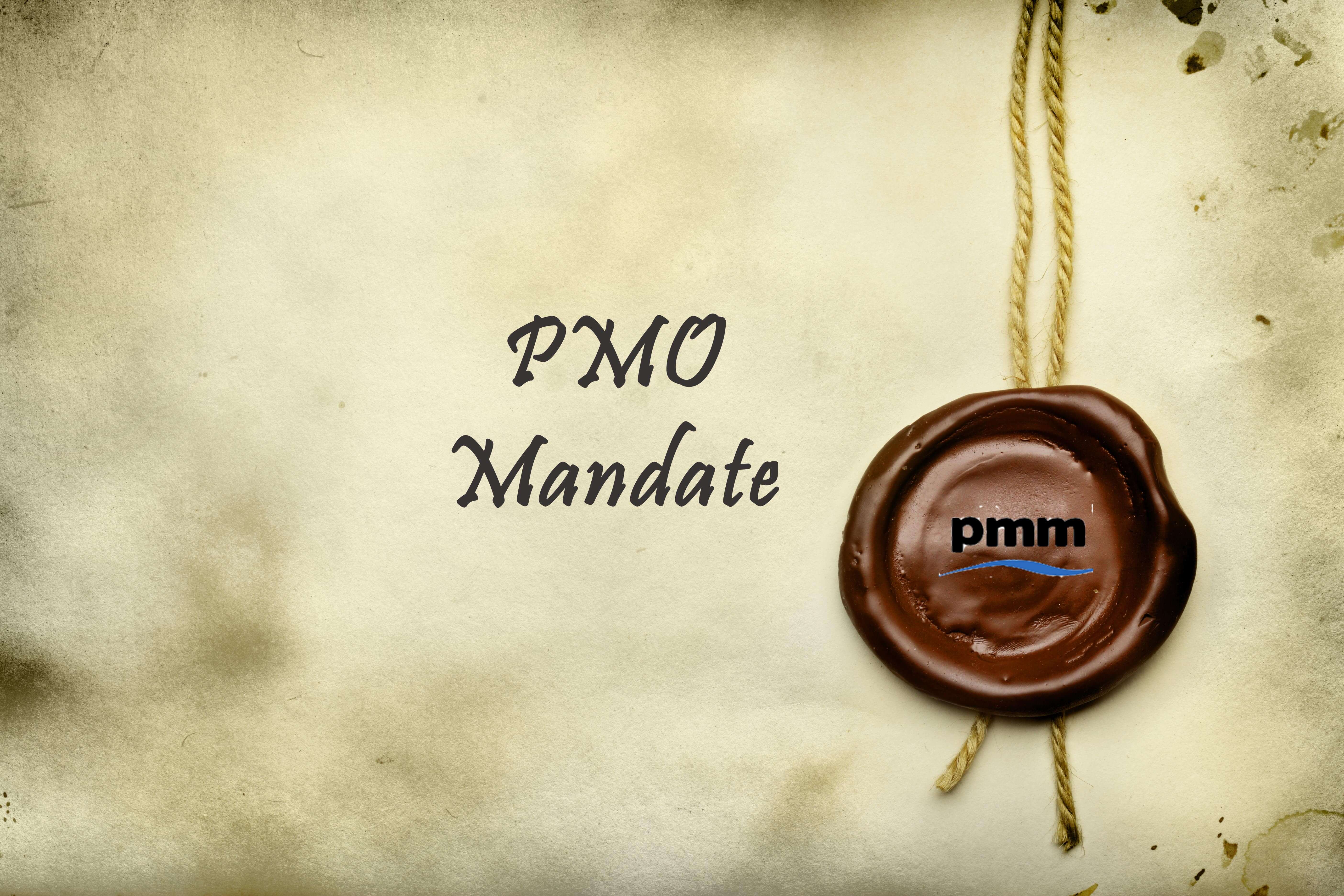 PMO mandate