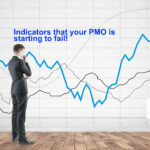 PMO manager inspecting indicators