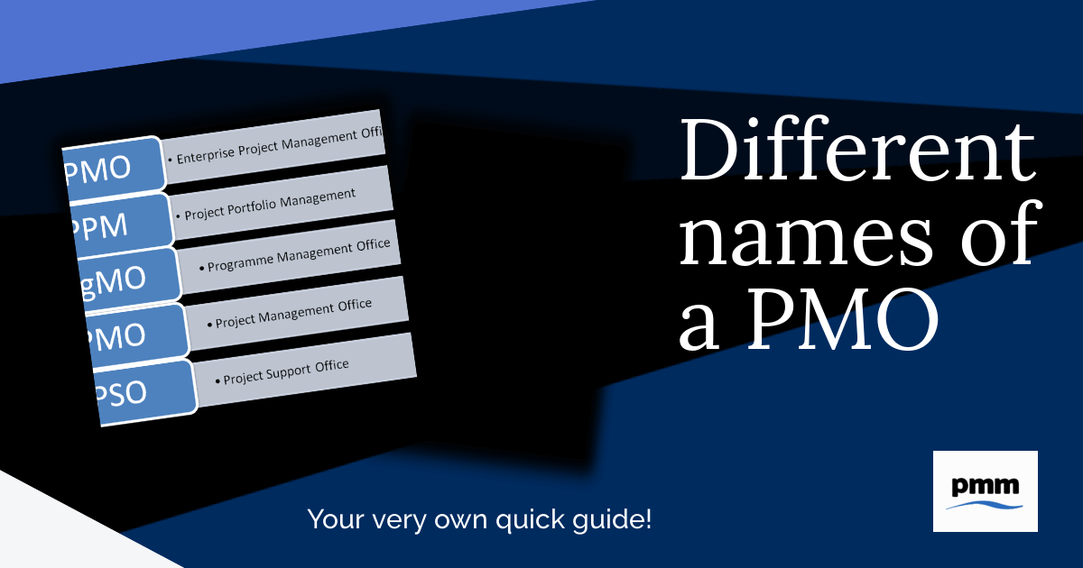 Different names for a project management office (PMO)