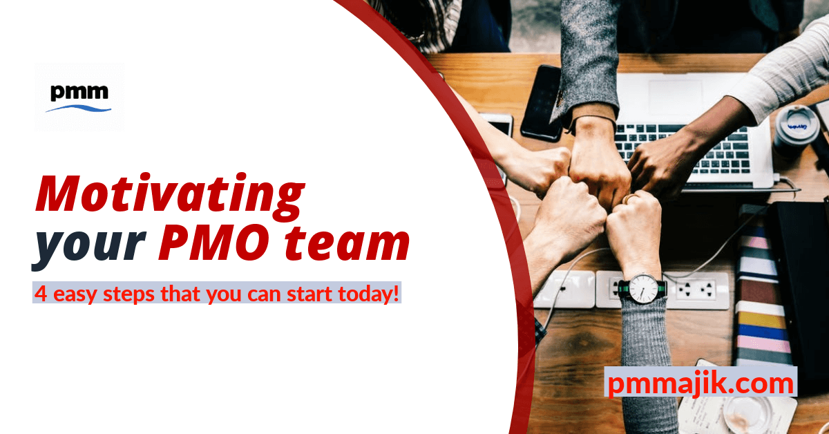 PMO tips – motivating your PMO team