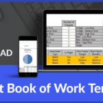 Project Book of Work Template