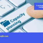 Pressing key with text capacity planning