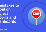 Stop making mistakes on project dashboards