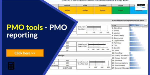 PMO tools - PMO reporting