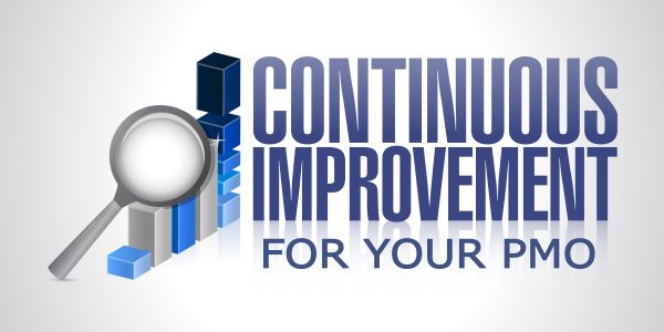 PMO continuous improvement sign