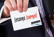 Conducting PMO lessons learned review