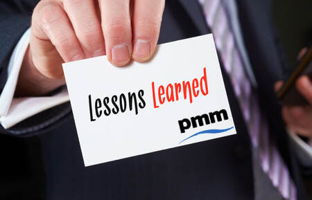 Conducting PMO lessons learned review