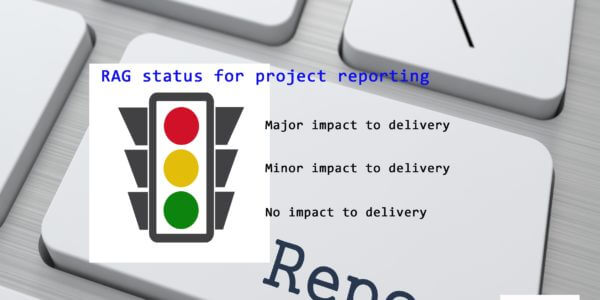 PMO RAG status for reporting