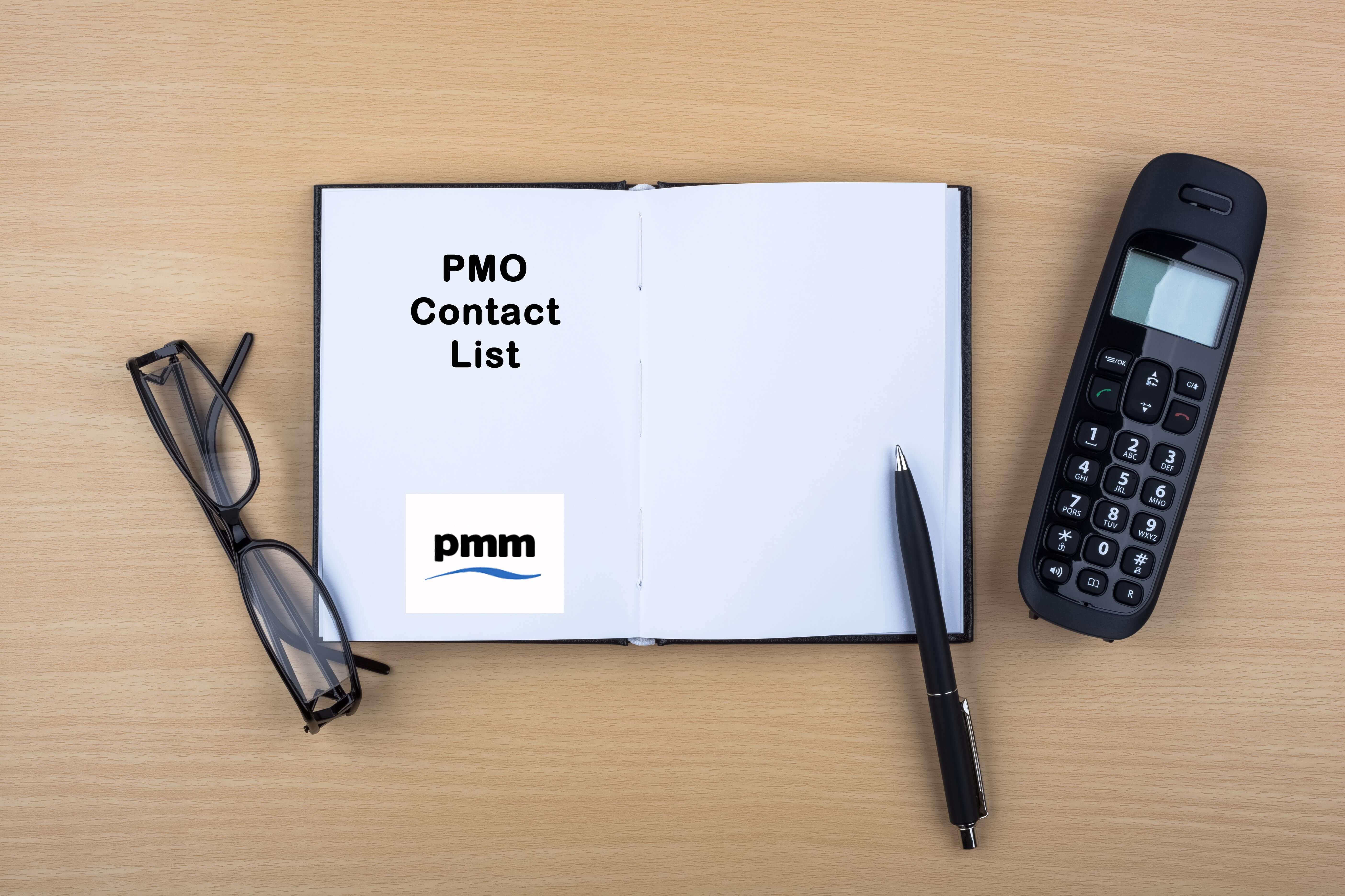 PMO Contact list