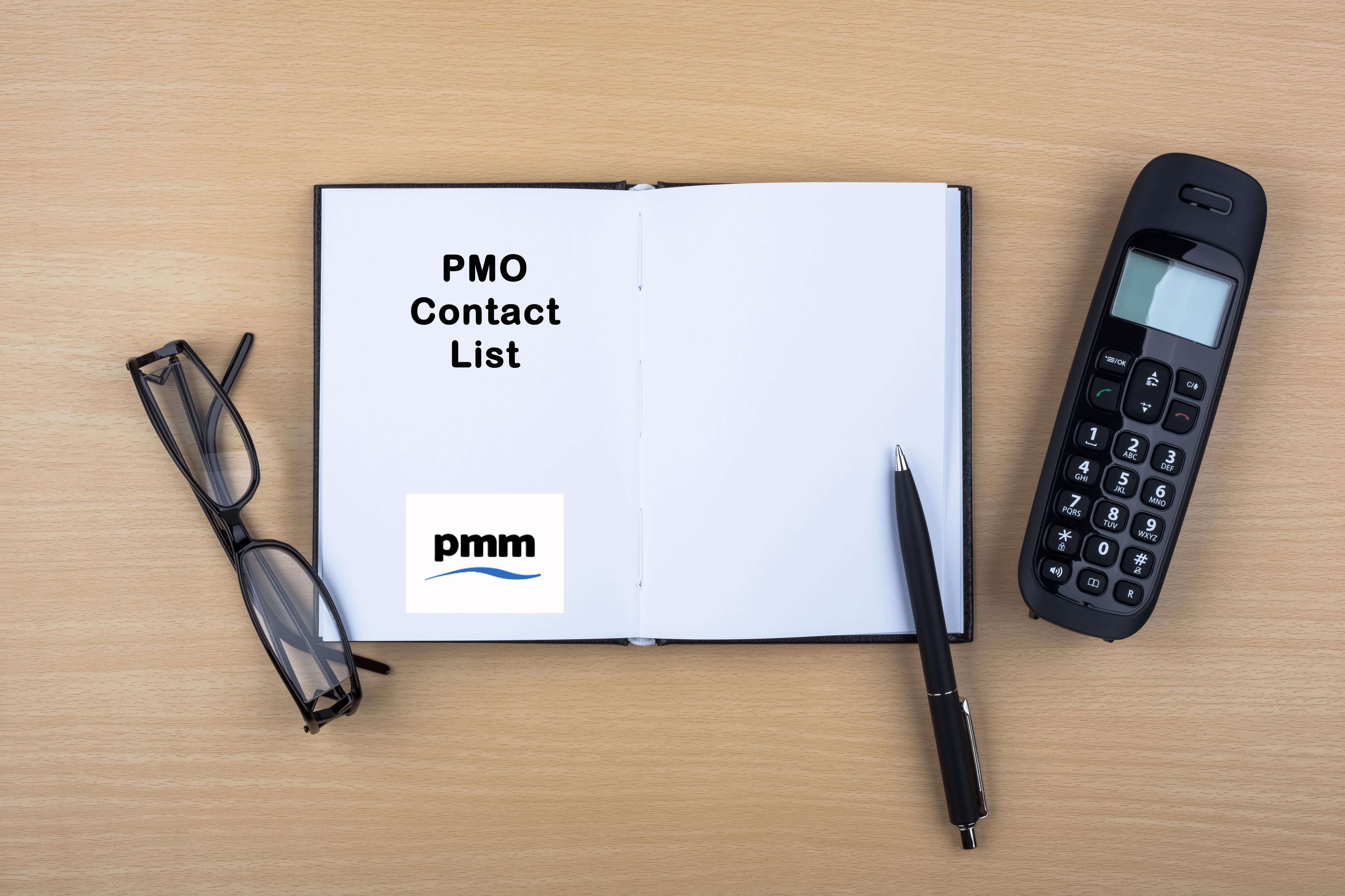 PMO contact list