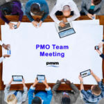 Team holding a PMO meeting