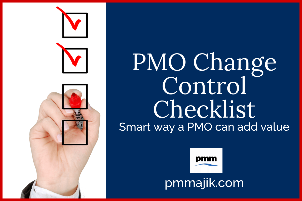 PMO change request checklist image