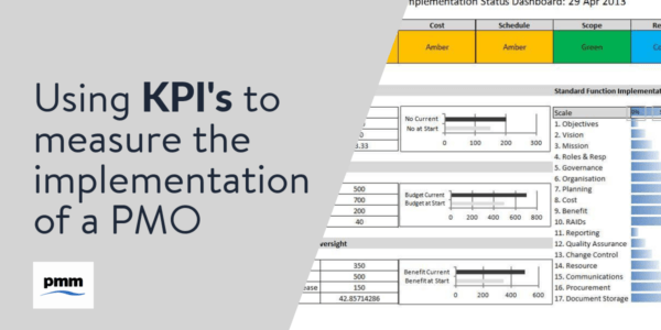 Using KPI&rsquo;s to measure implementation of PMO