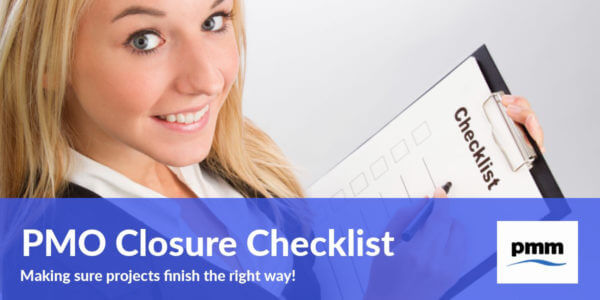 PMO closure checklist