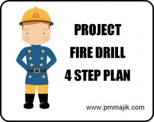 The project fire drill 4 step action plan