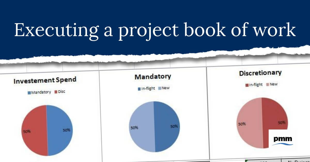 Executing a project book of work