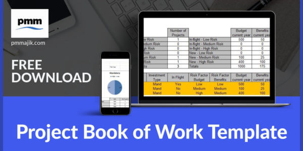 Project Book of Work Template