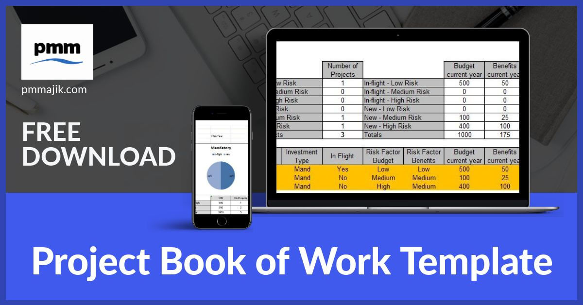 Project Book of Work Template