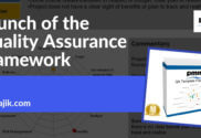 Launch of the Project Quality Assurance Framework