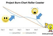 The Project Burn-down Chart Roller Coaster