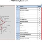 Example of PMO Maturity Dashboard