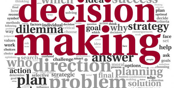 Making a project decision