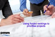 Project team prioritising using forced rankings