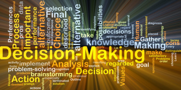 Tools and processes to support project decision process