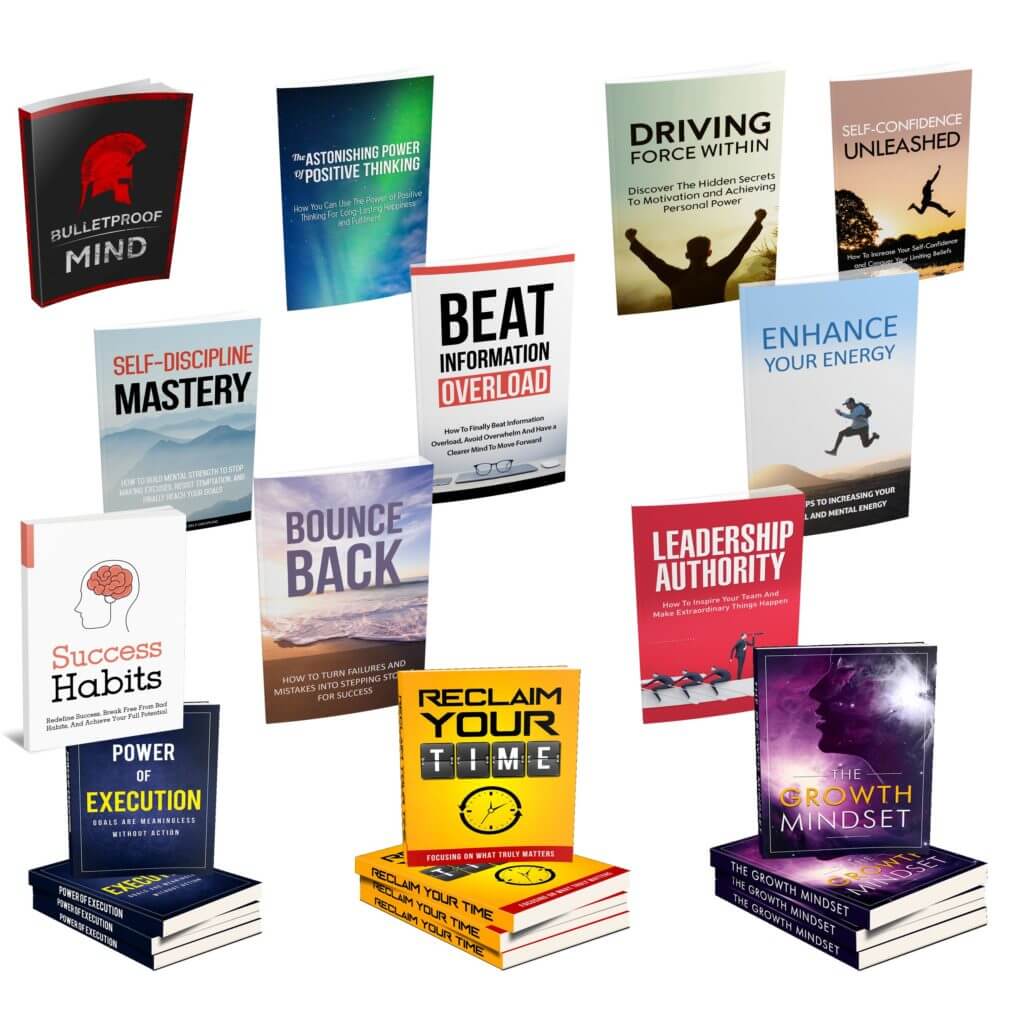 Selection of management and self development e-books