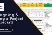 Designing and using a project scorecard