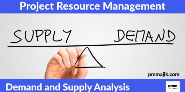 Project resource management: demand and supply analysis
