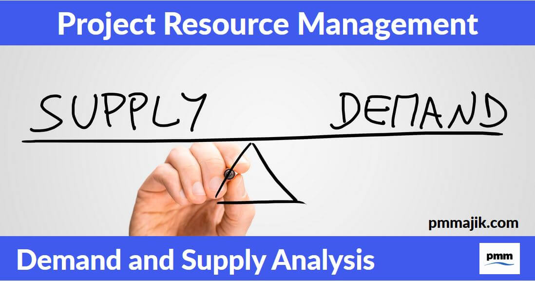 Project resource management: demand and supply analysis