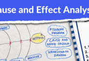 Example of a cause and effect fishbone diagram