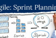 Diangram showing steps in agile sprint planning