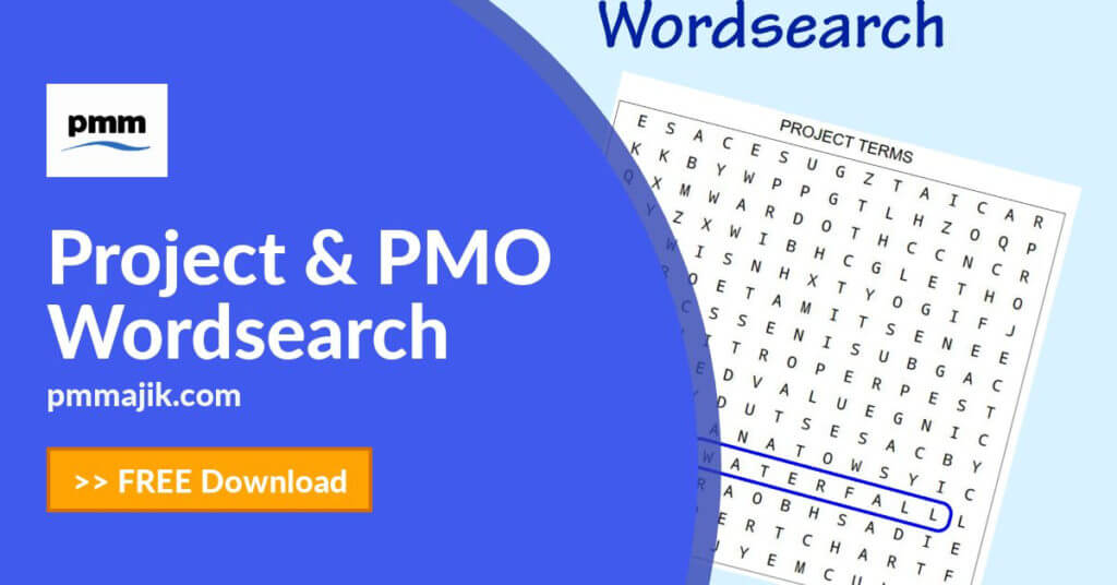Project and PMO Wordearch Download