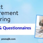 Project requirement gathering using surveys and questionnaires