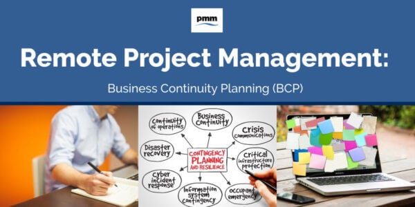 Business continuity planning for a project
