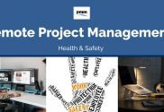 Images of health and safety for remote working