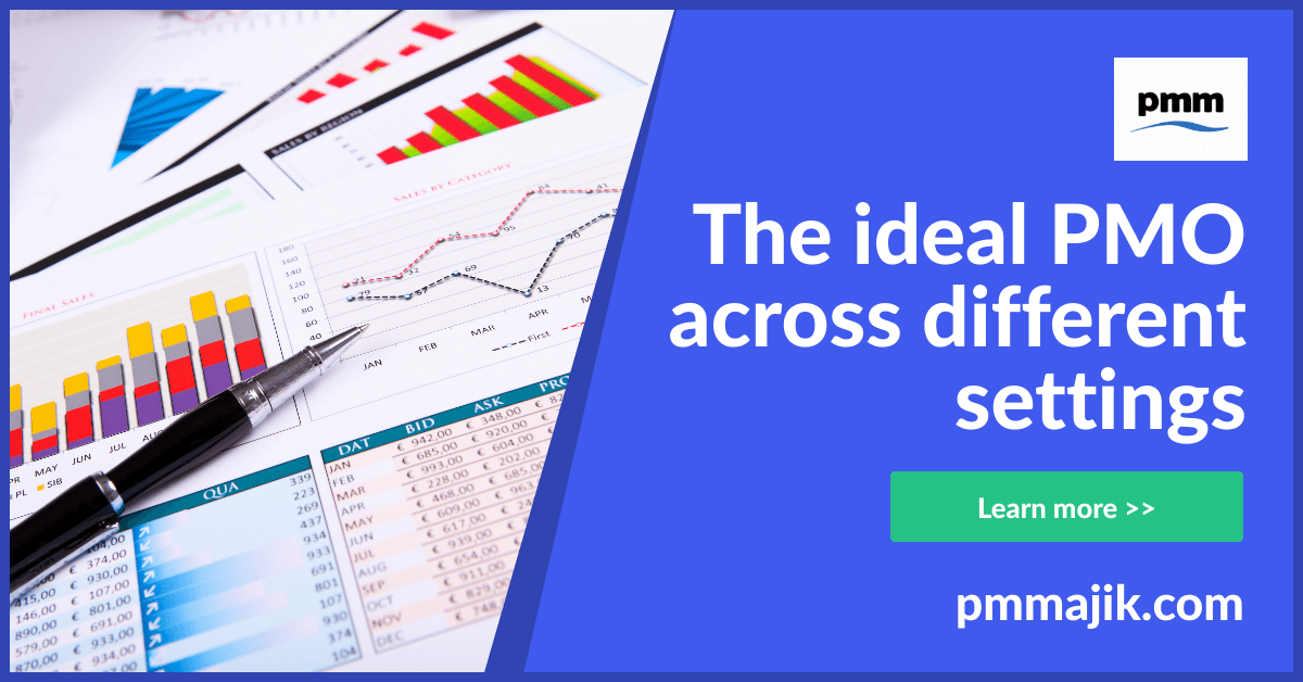 The ideal PMO across different settings