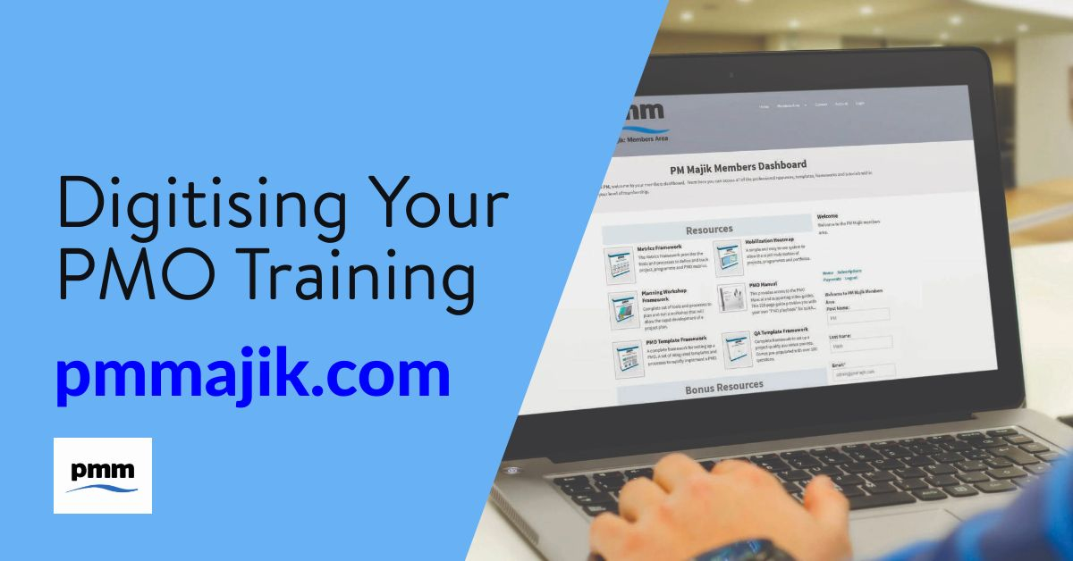 Digitising Your PMO Training