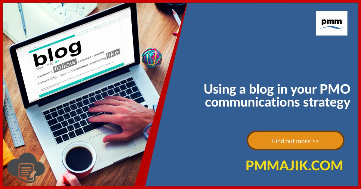 Using a blog for PMO communication
