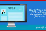 Writing CV for a PMO role