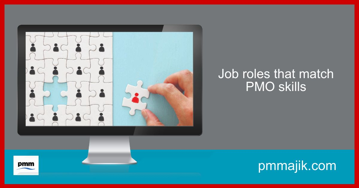 Job roles that match PMO skills (laser focus your job search)