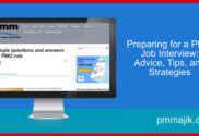 Preparing for a PMO job interview
