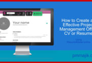 How to create a PMO resume using resumemaker.online