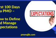 Define and manage PMO expectations