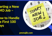 Starting new PMO role